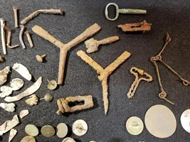 WAR of 1812 CAMP FINDS* SWEET BUTTONS* BULLET MOLDS & MORE!