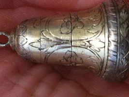 Colonial Silver Pomander
