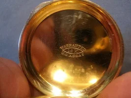 Victorian 14k Gold pocket watch Update; This one may cut the mustard!