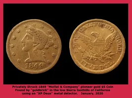1849 Territorial Half Eagle