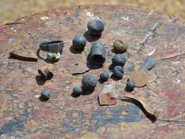 Colonial Watering hole deja vu ...ANOTHER EARLY SILVER RING...AND CHECK THIS ONE OUT!