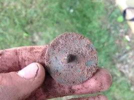 I had to share this! Ca. 1790 Halbach Baltimore Pistol Butt Cap