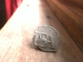 Pewter USA Buttons