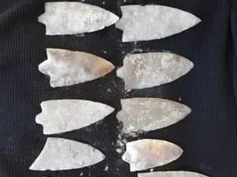 Unreal day!! Relics, and a 13 projectile point cache!!!