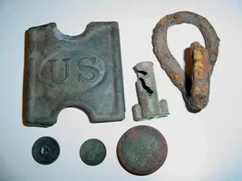 Rare "US" Indian War "H" buckle - ***More Pictures added 4/4***
