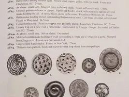 Rev War Rattlesnake Button!!!!