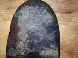 Early american militia cap plate
