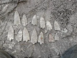 Unreal day!! Relics, and a 13 projectile point cache!!!