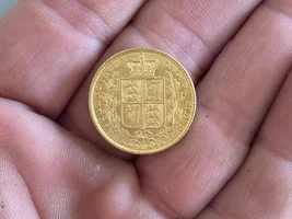 Gold coin up today