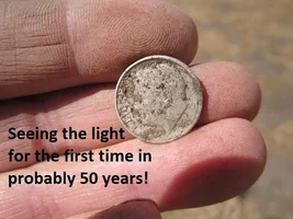 Might be the Creepiest Silver Ring I Ever Dug!
