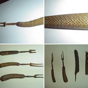 Flatware found diving