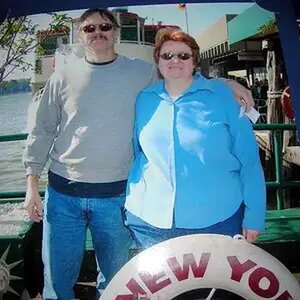 My wife and I in NY.