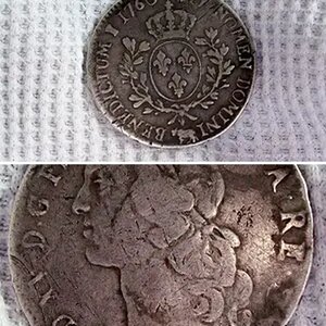 1760 French coin King Louis 15th