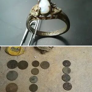 Park finds and 14K ring