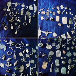 Silver pendants