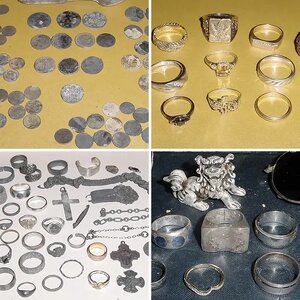 SOME OF MY 2013 FINDS   -WATER FINDS MADE WITH CZ21 - LAND FINDS MADE WITH XLT