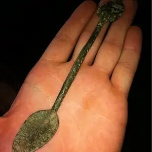 brass spoon
