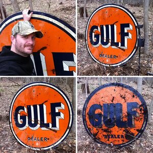 GULF DEALER SIGN