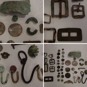 Buttons: CW and Colonial