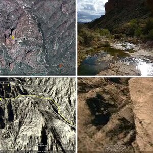 Symbols in the Superstition Mountains