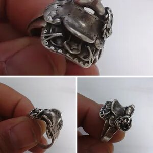 Sterling Saddle Ring
