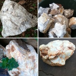 QUARTZ ROCKS SNOW CAMP NC