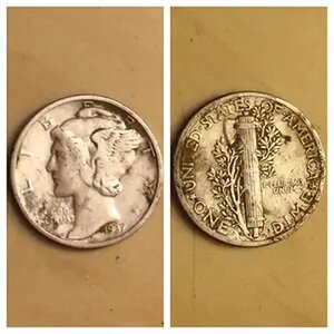 First silver coin 5/6/14