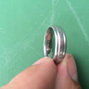 First Platinum Ring 950
