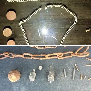 Blacksmithed Chain/Batteries