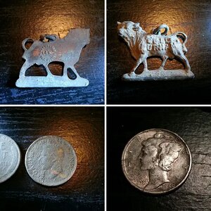 3.28.15 Finds  (1940 Merc and Bull Durham FOB)