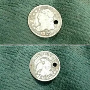 1835 Capped Bust Half Dime
