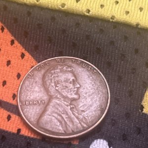 Wheat penny with no date