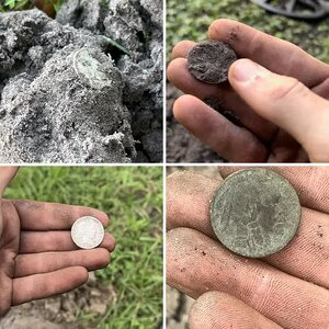 Metal detecting (coins)