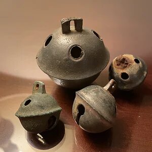 Some Crotal bells I found.