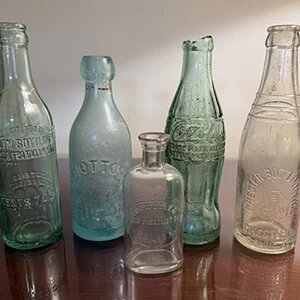 Some bottles I found .