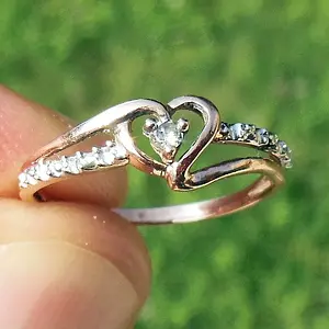 small diamond ring