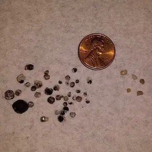 Garnets (left) and Topaz (right) from Ruby Mtn in Chaffee county. Very cool to be able to find birthstones for my whole family in one spot (Topaz for 