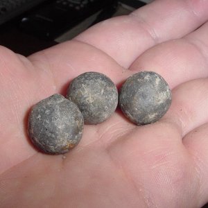 MUSKETBALLS FROM JAMAICAN WATERS