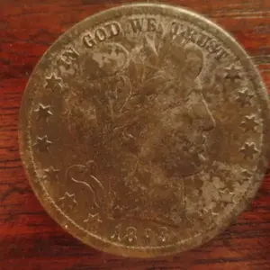 1893 O Barber Half Dollar (Front)