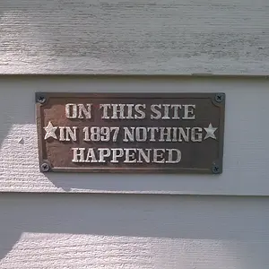 I have this sign on my house.