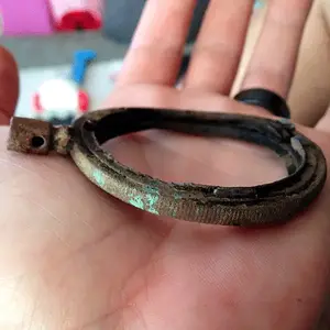 Piece of an old pocket watch