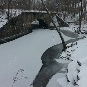 Swimming and fishing hole. Winter detecting is awesome. No mosquitos, no ticks, and no venomous snakes