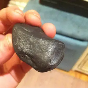 Strange lump on the stone when cleaned off and strange scoop in the front non visible until cleaned. (metallic surface)