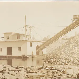 Dredge on American River