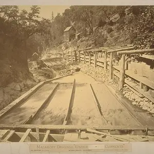 Malakoff Mine undercurrent riffles