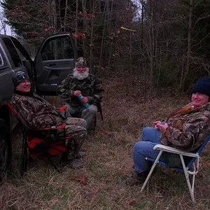 GUYS TAKING A BREAK AT RELIC HUNT IN MARCH 2015 - KEITH - RICK AND PAUL - GREAT GUYS AND GREAT GROUP OF TREASUREHUNTERS