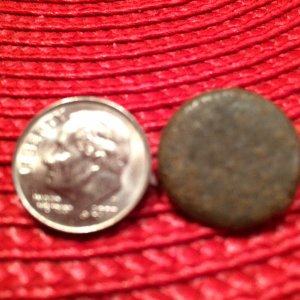 Pewter Button Front