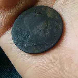 1774 King George III Halfpenny, Mid April 2015.