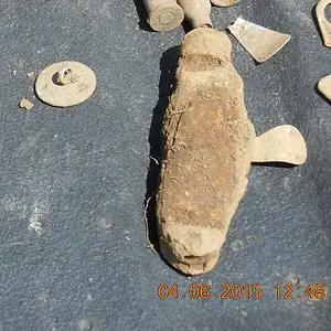 4-6-15 Found behind a slave cabin.