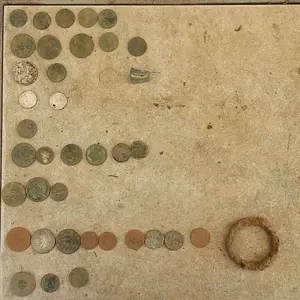10 sites between Wellington and Tiffin.  Silver ear ring  3 hrs  $3.69